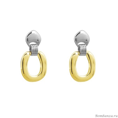 Серьги Ciclon, GRETA GOLD/SILVER A220619 G/S Серьги Ciclon, GRETA GOLD/SILVER A220619 G/S